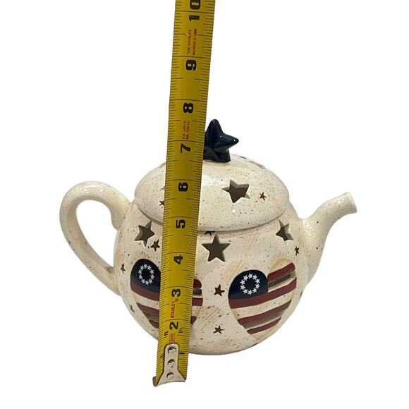 Vintage Home Interiors Candle Cover Teapot - Picture 8 of 8